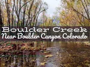 Boulder Creek Fly Fishing Report