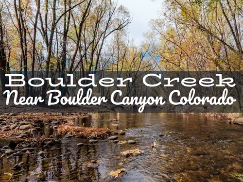 Boulder Creek Fly Fishing Report