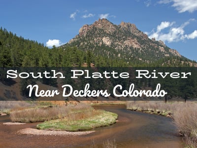 South Platte River Fly Fishing Report Near Decker Colorado
