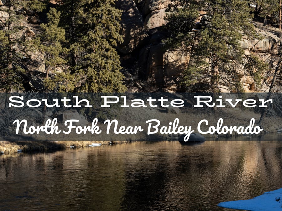 South Platte River Fly Fishing Report North Fork Near Bailer Colorado
