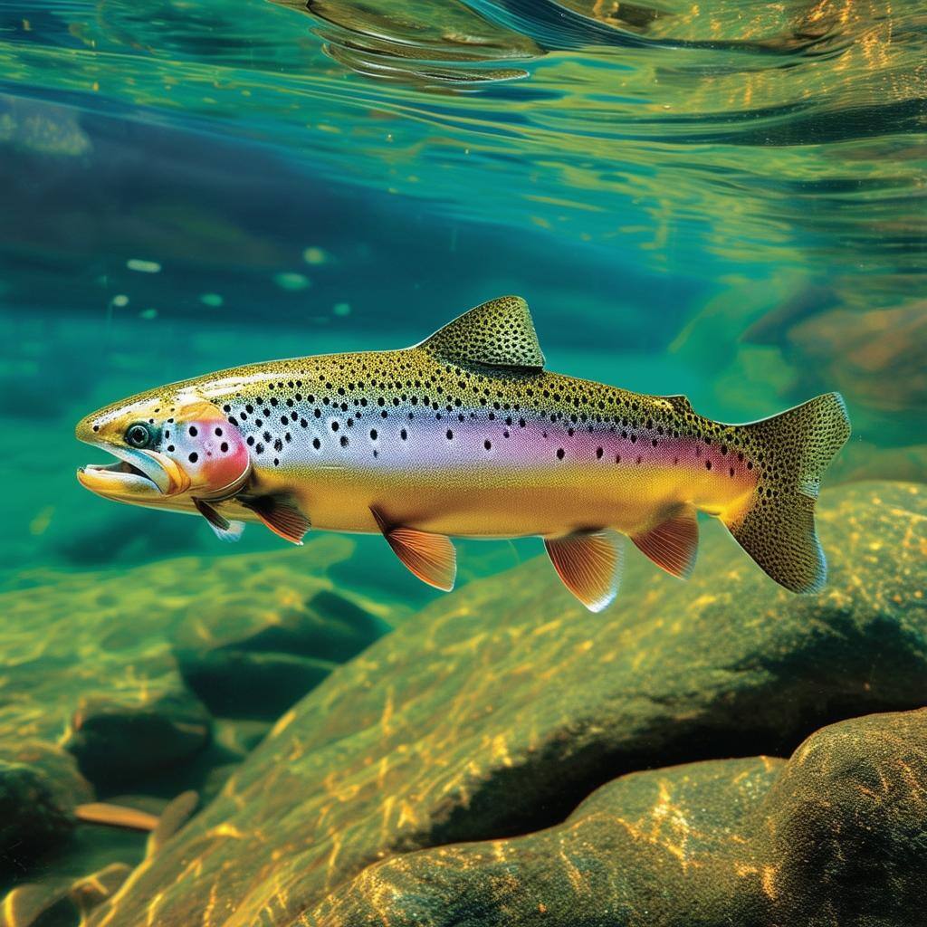 Healthy trout populations depend on wellfunctioning aquatic ecosystems, making habitat restoration vital to fishery sustainability