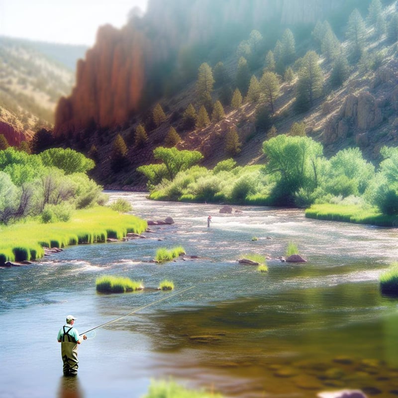 cheeseman Canyon in Colorado