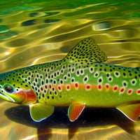 green back cutthrout trout