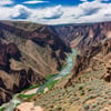 gunnison gorge on the gunnison river