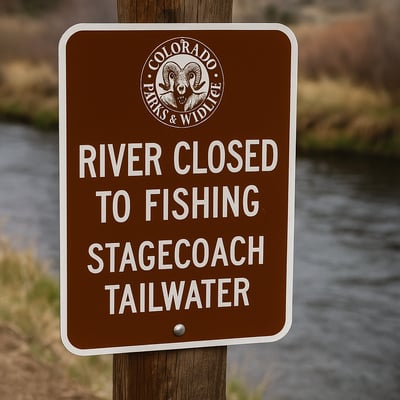 CPW Stagecoach closures Yampa River