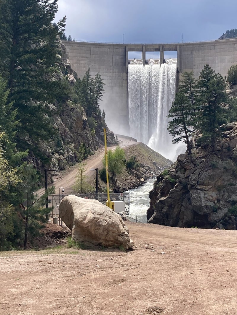 waterton canyon Stronia Springs Reservoir