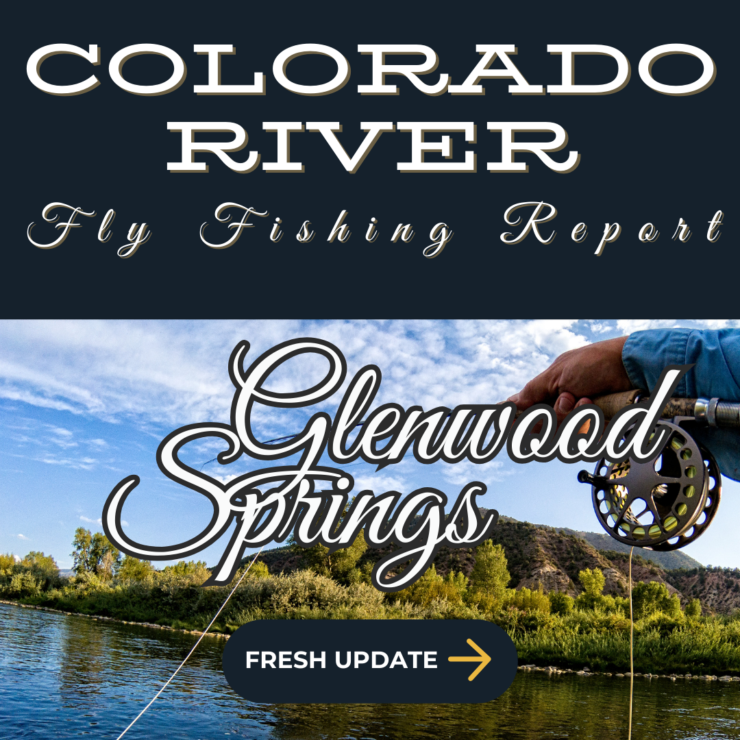 Middle Section Near Glenwood Springs - The Colorado River cutting through Glenwood Springs with mountainous backdrops