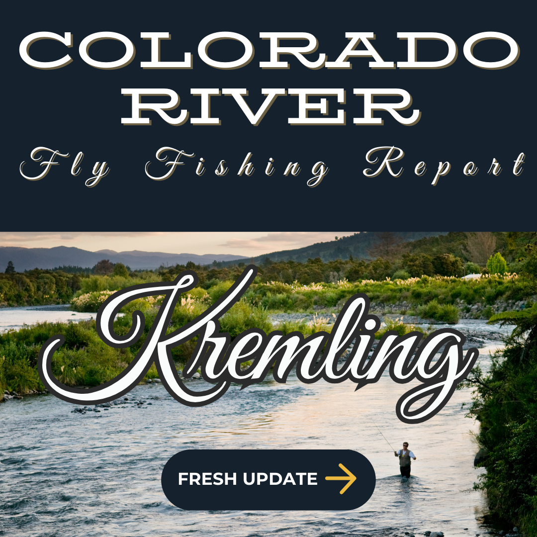 Upper Section Near Kremmling - Wide expanse of the Colorado River near Kremmling flanked by rolling hills