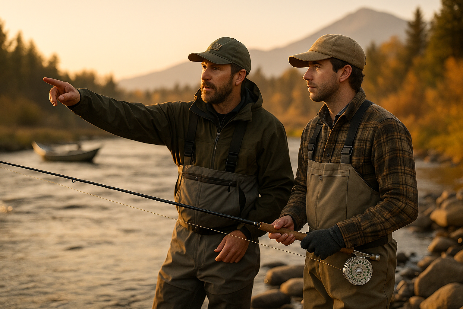 an angler and a guide look at athe the river in colorado an angler and a guide look at athe the river in colorado