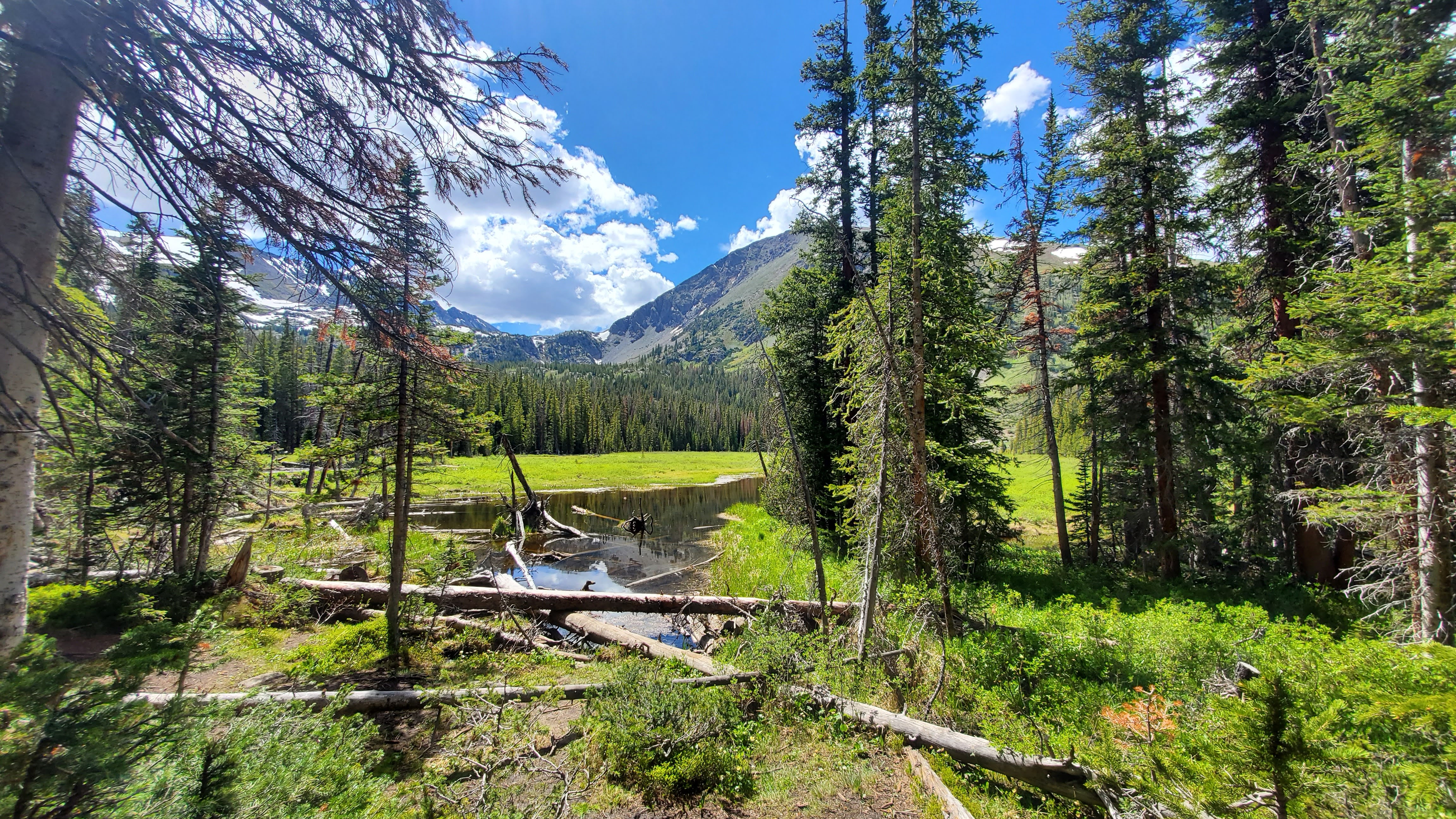 head waters of blue river south of breckenridge colorado