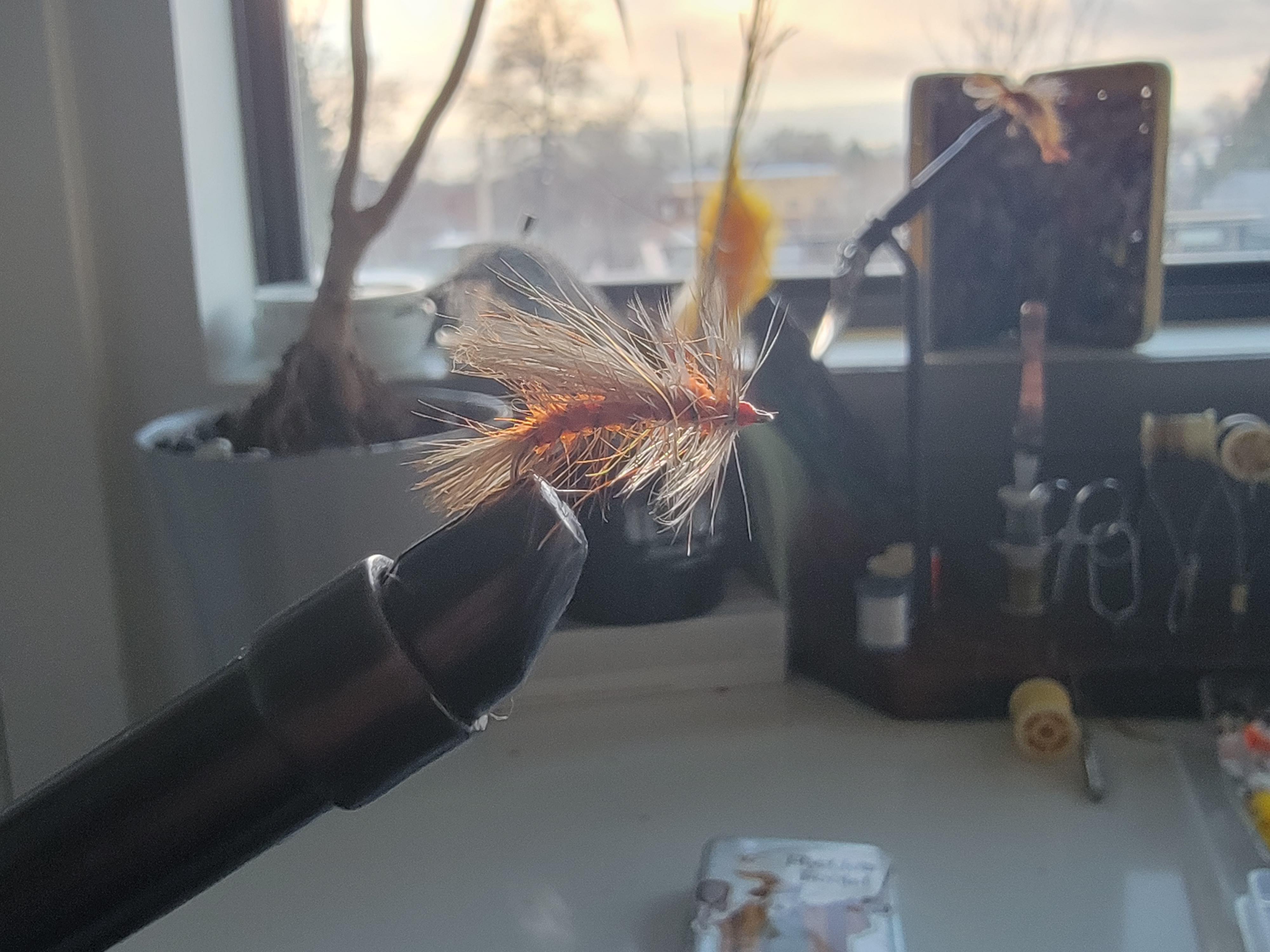 fly fishing stimulator fly up close