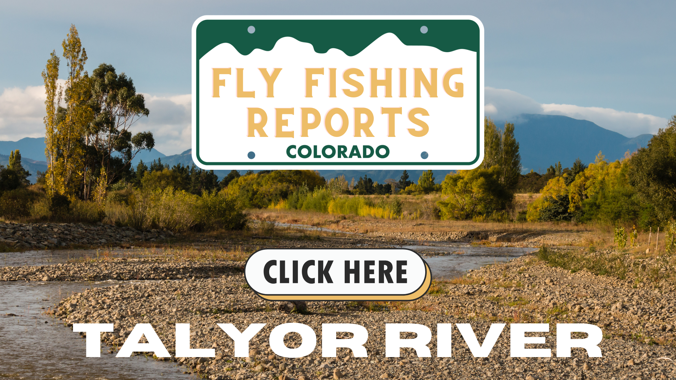 Angler casting a fly rod on the clear waters of the Taylor River, surrounded by autumn foliage near Crested Butte, Colorado.