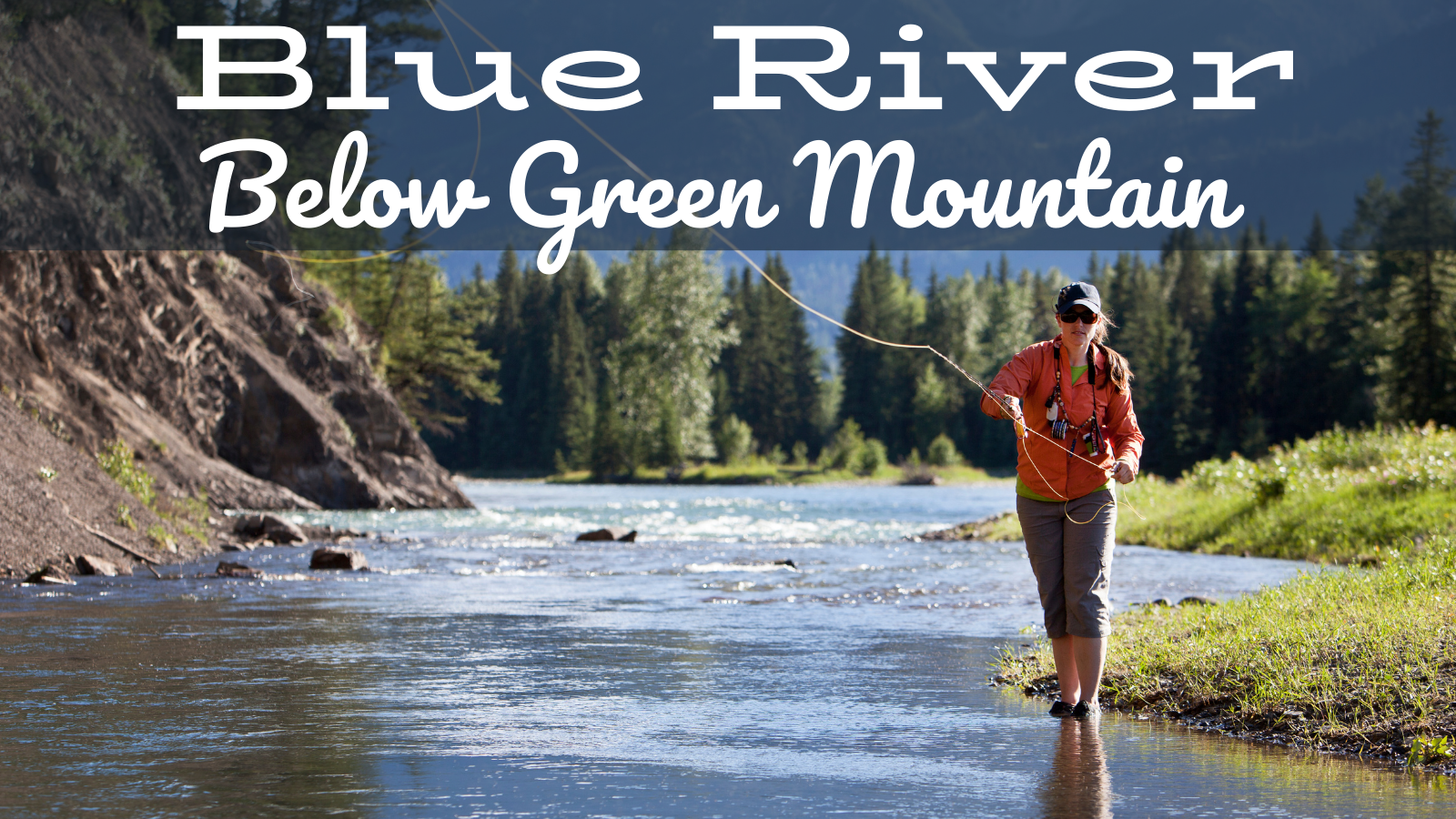 blue river fly fishing in late fall